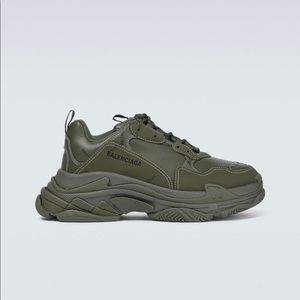 BALENCIAGA | Triple S Sneaker in Khaki Green